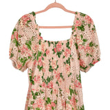 Rachel Parcell Pink Eyelet Midi Dress- Size XL (sold out online)