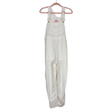 Stoney Clover White Linen Overalls NWT- Size XS