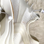 Steve Madden NY90 Myles White Sneakers- Size 8.5 (LIKE NEW)