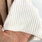 Miracle Tan and Cream Front Pocket Cardigan- Size S/M (see notes)