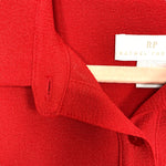 Rachel Parcell Red Belted Shirt Dress- Size L (sold out online, see notes)