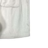 ELLANDEMM White Terry Cloth Shorts-  Size 2XL (see notes)