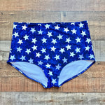 Pink Desert Spangled Star Print High Waisted Bikini Bottoms- Size XL (sold out online, see notes)