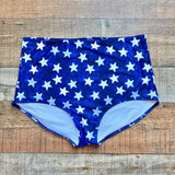 Pink Desert Spangled Star Print High Waisted Bikini Bottoms- Size XL (sold out online, see notes)