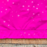 TEREZ Hot Pink Star Print Sports Bra- Size M (see notes, we have matching leggings)