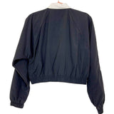 Reebok Classics Black/White Cropped Vector Track Jacket- Size XS (sold out online)