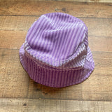 Dippin Daisy Purple Ribbed Velvet Bucket Hat NWT