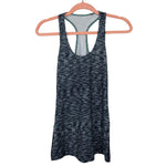 Lululemon Grey/Black/Turquoise Racerback Tank- Size ~S (see notes)