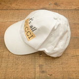 Port & Company White "It's All Gucci" Baseball Cap NWT