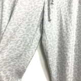 Beyond Yoga Grey Animal Print Drawstring Waist Joggers- Size 1X (Inseam 25", see notes)
