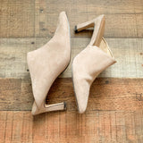 Mi.im Faux Suede Stiletto Heels- Size 8