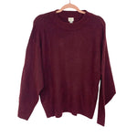 A New Day Burgundy Sweater NWT- Size XS