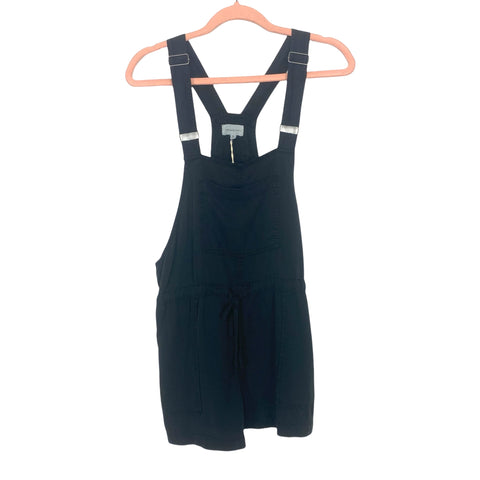 Thread & Supply Black Drawstring Overalls NWT- Size S