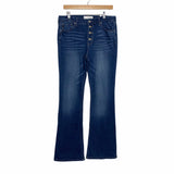 Kancan High Rise Button Up Flare Jeans NWT- Size 13/30 (Inseam 32")