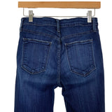 Just Black Denim Dark Wash Raw Hem Jeans- Size 26 (Inseam 25")