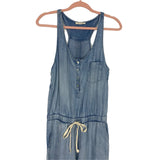 Love Stitch Light Chambray Elastic Waist Jumpsuit- Size S (sold out online)