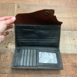 No Brand Brown Genuine Leather Wallet