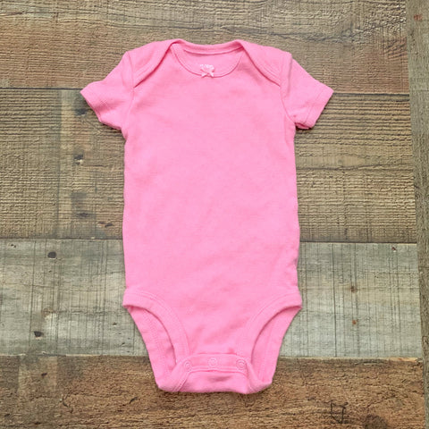 Just One You by Carter's Pink Onesie- Size 3M