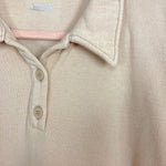 Aerie Beige Fleece-of-Mind Cropped Pullover- Size L (see notes, sold out online)