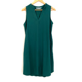 Lush Forest Green Sleeveless Dress- Size S