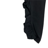 Lululemon Black Side Pocket with Ruched Hem Full Length Leggings- Size ~4 (See Notes, Inseam 28.5”)