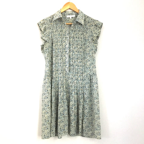 WAYF Floral Pleated Front Dress- Size S