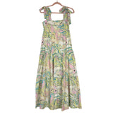 Buddy Love Swirl Print Tie Shoulder Maxi Dress- Size XS (sold out online)