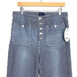 Scoop Sailor Jean NWT- Size 14 (Inseam 29")