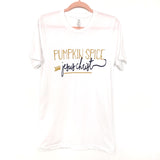 Laurel & Cotton Pumpkin Spice and Jesus Christ Tee- Size S