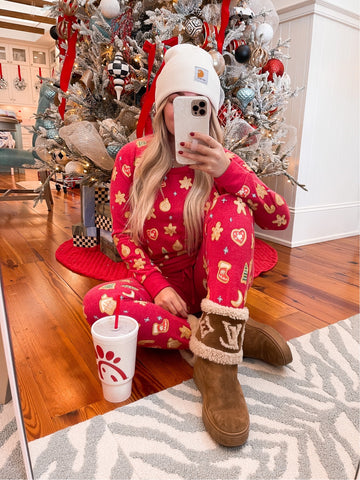 Chaser Christmas Cookie Pants- Size S (sold out online, we have matching top)