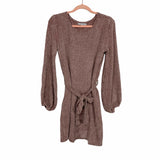 Favlux Chenille Long Sleeve Dress- Size S
