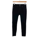 Just Black Cut Knees Jeans- Size 26 (Inseam 25”)