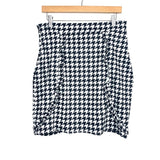 No Brand New Houndstooth Skirt- Size L