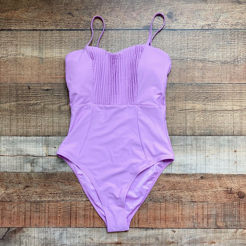 Cupshe Purple Pleated One Piece NWT- Size M