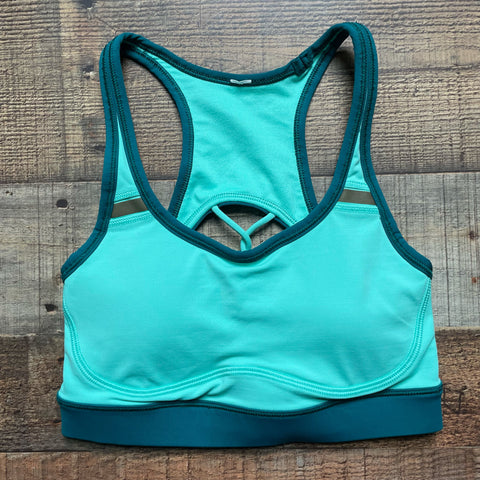Lululemon Green/Teal Padded Sports Bra- Size ~4 (see notes)