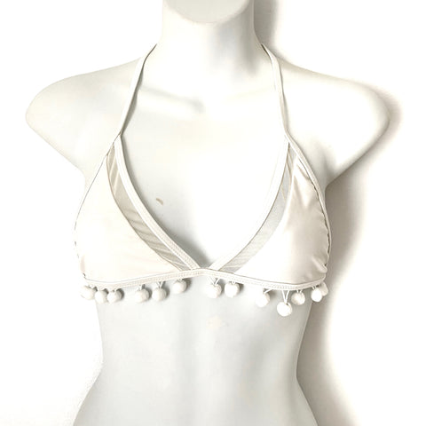 Tularosa White Bikini Top- Size S