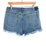 No Brand Distressed Jean Shorts- Size XL