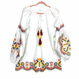 Tularosa White Justina Embroidered Dress NWT- Size S (Sold Out Online!)