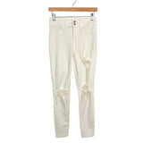 American Eagle White Ne(x)t Level Stretch Jeggings- Size 4 Short (Inseam 25.5”)