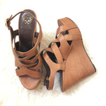 Vince Camuto Platform Leather Wedges- Size ~8.5