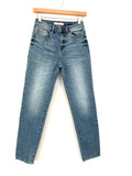 Eunina Tyler Super High Rise Mom Ankle Jeans- Size 1 (Inseam 27.5”)