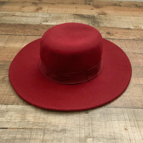 Hinge Red Wool Hat- One Size