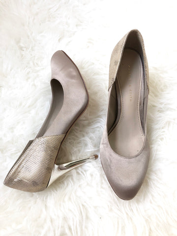 Charles & Keith Shimmer Heels - Size 38/7