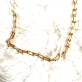 Allie + Bess Gold Chainlink Necklace