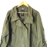 Matty M Olive Utility Jacket- Size XL