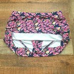 Meet.Curve Navy Blue Floral Print Swim Skirt- Size XL (We Have Matching Top!)