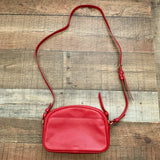 J. Crew Red Crossbody Bag NWT