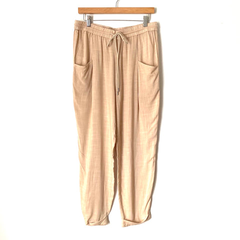 Amaryllis x Dani Austin Drawstring Jogger Pants- Size L (Inseam 25”) sold out online