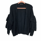 Top Shop Black Tiered Sleeve Cardigan- Size US 2