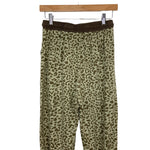 Crescent Animal Print Jogger Set- Size S (sold as set)